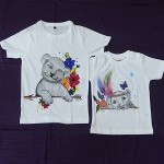 Couple Hand Painting T Shirt