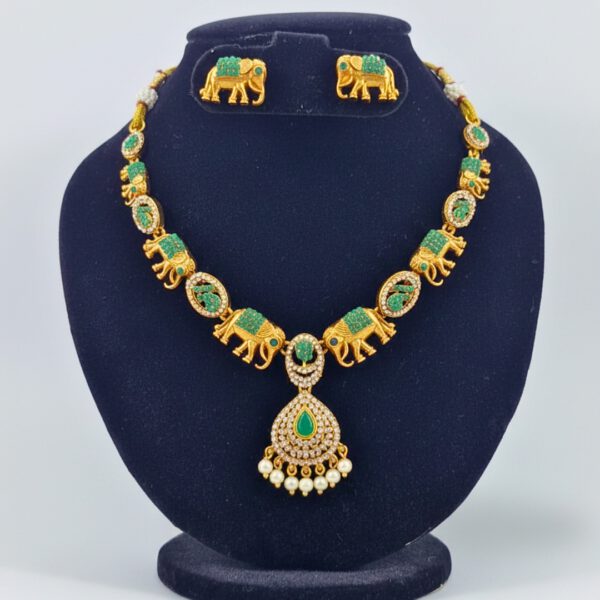 Elephant Motif Necklace - Image 2