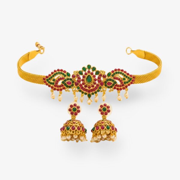 Gold-Plated Choker Necklace - Image 3