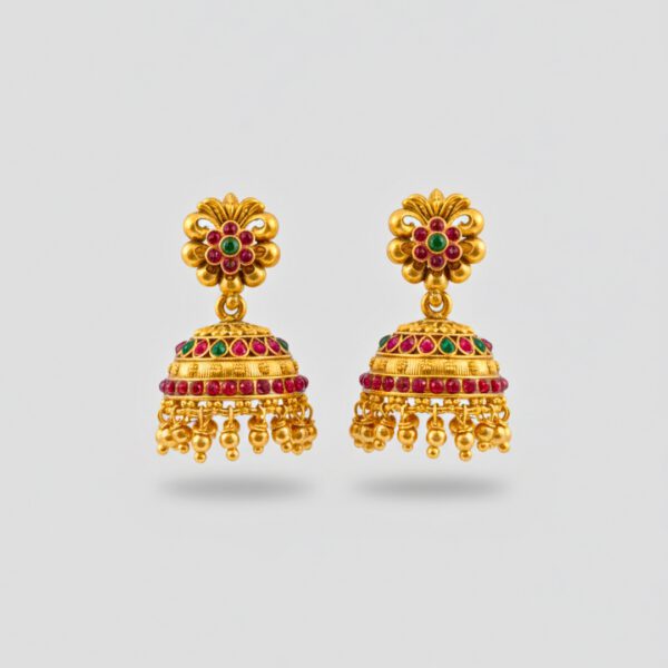 Kemp Jhumka Earrings - Image 2