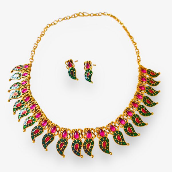 Kerala Mango Palakka Necklace - Image 2