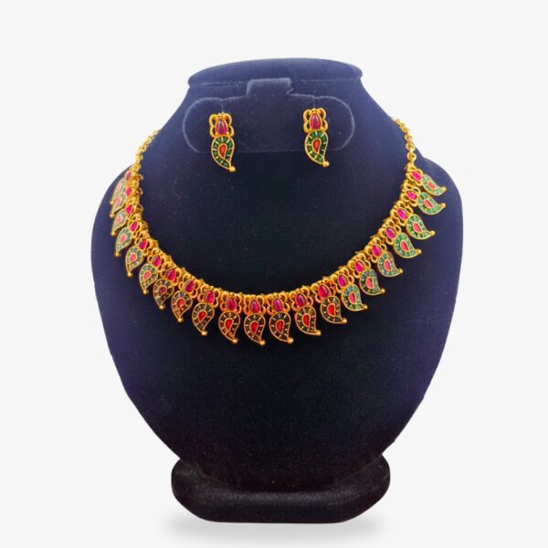 Kerala Mango Palakka Necklace