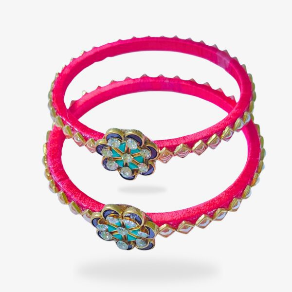 Kundan Bracelet Bangle - Image 4