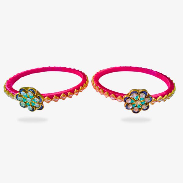 Kundan Bracelet Bangle - Image 3