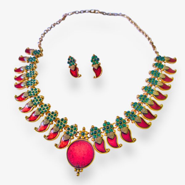Mango Palakka Necklace - Image 3