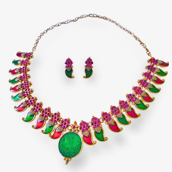 Mango Palakka Necklace - Image 2