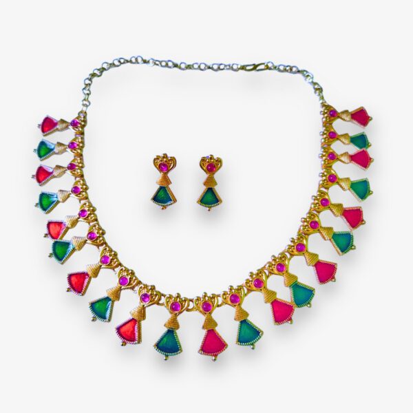 Palakka Gold-Plated Necklace - Image 2