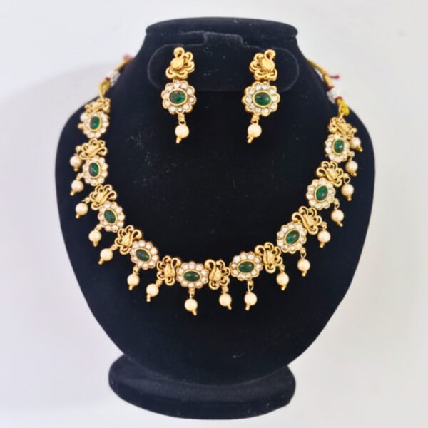 Peacock Necklace Set - Image 3