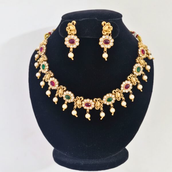 Peacock Necklace Set
