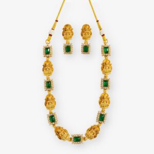 Traditional Lakshmi Necklace Set