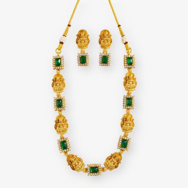 Traditional Lakshmi Necklace Set